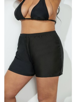 Chlorine Resistant Black Loose Short