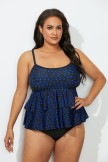 PINPOINT TIERED TANKINI