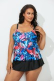 Longitude Daybreak Ruffle Swimdress