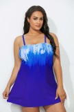 GLACIER PRINCESS SEAM SWIMDRESS