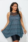 MESHINSET TANKINI SET