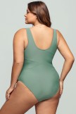 Wrap Straps V Neck OnePiece Swimsuit