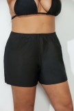 CHLORINE RESISTANT BLACK LOOSE SHORT